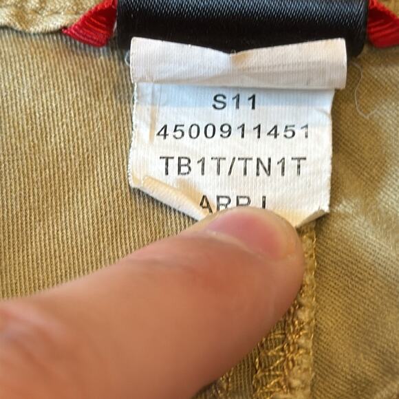 The North Face Women's Khaki Tech Wear Noble Stretch Roll Up Pant Size 14 - Picture 9 of 14